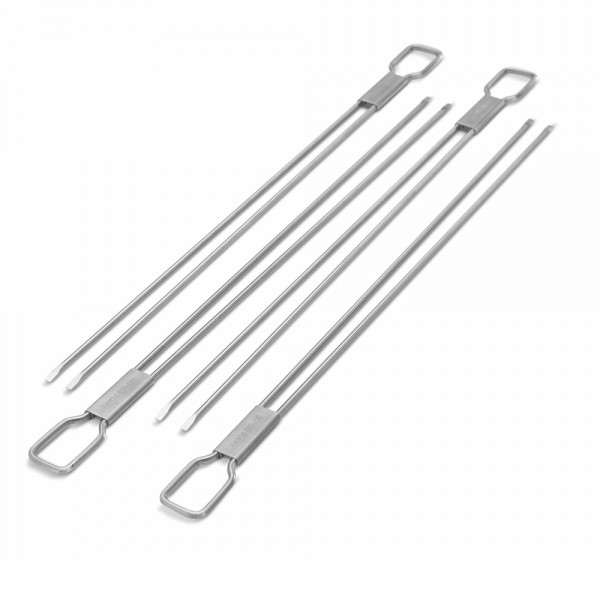 64049 Шампура подвійні для кебабу Broil King 64049 64049 Шампура подвійні для кебабу Broil King 64049