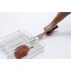 65070 Решетка для приготовления, стальная, с ручкой, 25 х 30 х 6,25 см